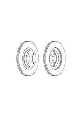 FERODO DDF18391 гальмівний диск