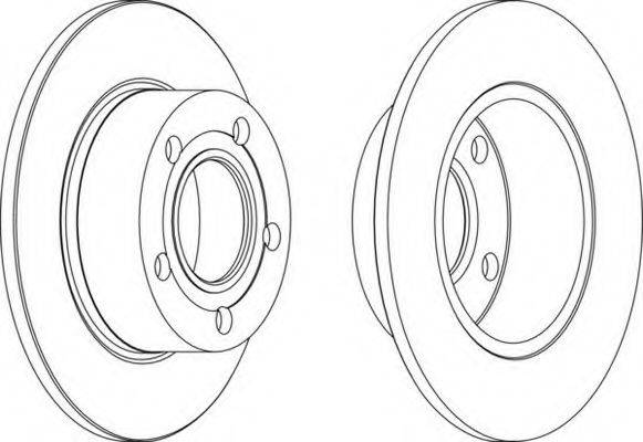 FERODO DDF2651 гальмівний диск