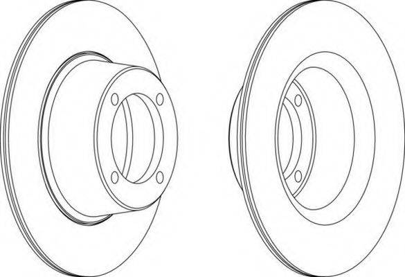 FERODO DDF2741 гальмівний диск