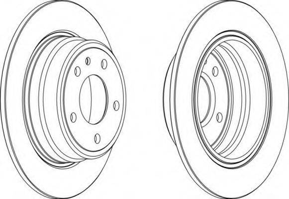 FERODO DDF3261 гальмівний диск