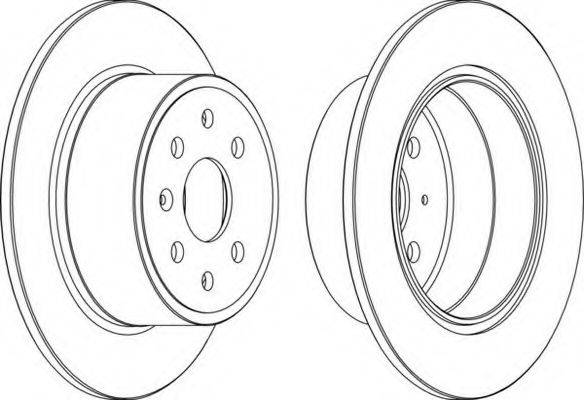 FERODO DDF3291 гальмівний диск