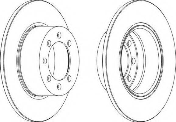FERODO DDF3741 гальмівний диск