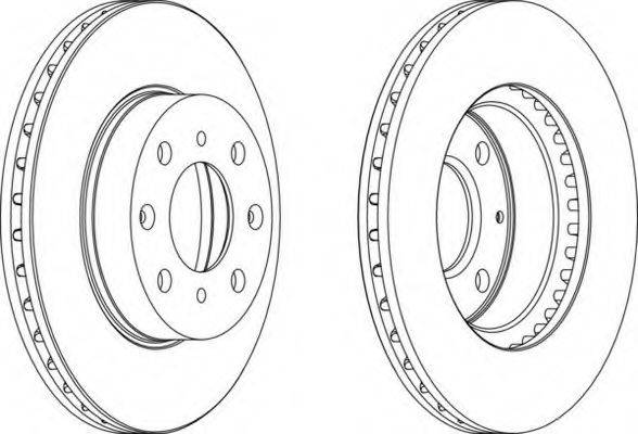 FERODO DDF4471 гальмівний диск