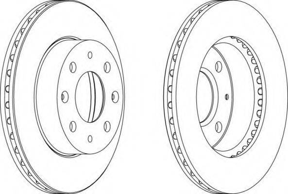 FERODO DDF4511 гальмівний диск