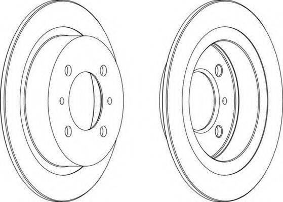 FERODO DDF7901 гальмівний диск