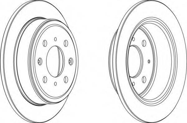 FERODO DDF9501 гальмівний диск