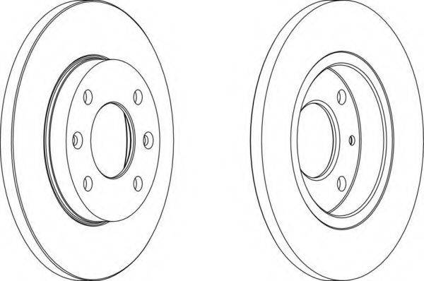 FERODO DDF995C1 гальмівний диск