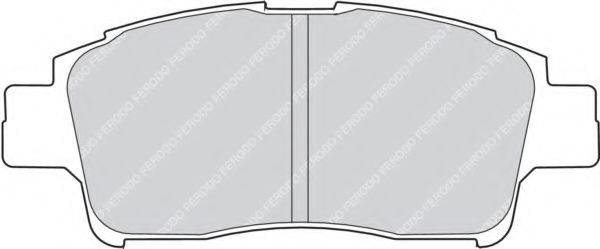 FERODO FDB1368 Комплект гальмівних колодок, дискове гальмо