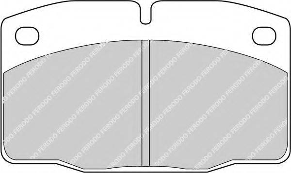 FERODO FDB173 Комплект гальмівних колодок, дискове гальмо