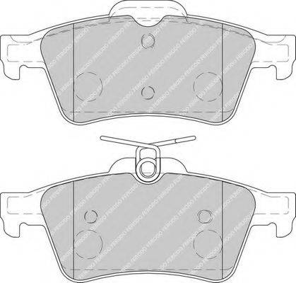 FERODO FDB1766 Комплект гальмівних колодок, дискове гальмо
