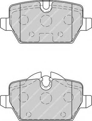 FERODO FDB1806 Комплект гальмівних колодок, дискове гальмо