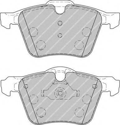 FERODO FDB1898 Комплект гальмівних колодок, дискове гальмо