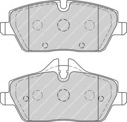 FERODO FDB1974 Комплект гальмівних колодок, дискове гальмо