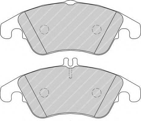 FERODO FDB1979 Комплект гальмівних колодок, дискове гальмо