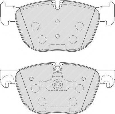 FERODO FDB4052 Комплект гальмівних колодок, дискове гальмо