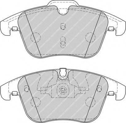 FERODO FDB4107 Комплект гальмівних колодок, дискове гальмо