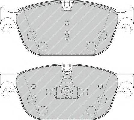 FERODO FDB4313 Комплект гальмівних колодок, дискове гальмо