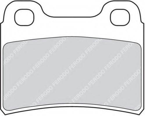 FERODO FDB772 Комплект гальмівних колодок, дискове гальмо