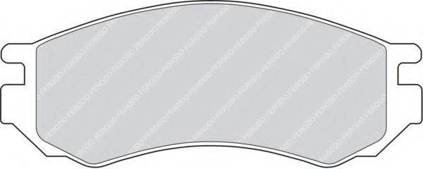 FERODO FDB788 Комплект гальмівних колодок, дискове гальмо