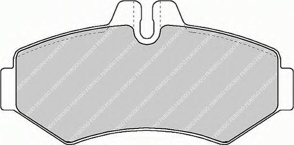 FERODO FVR1306 Комплект гальмівних колодок, дискове гальмо