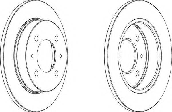FERODO DDF1176 гальмівний диск