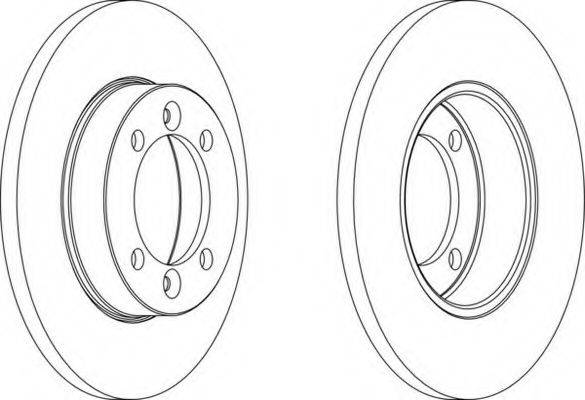 FERODO DDF118 гальмівний диск