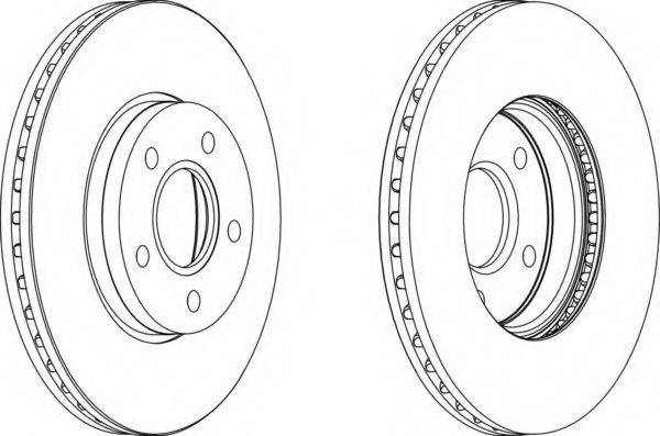FERODO DDF1222 гальмівний диск