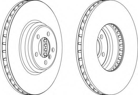 FERODO DDF1246 гальмівний диск