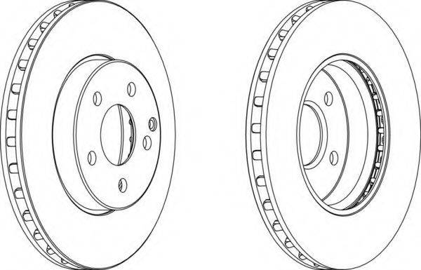 FERODO DDF1252C гальмівний диск