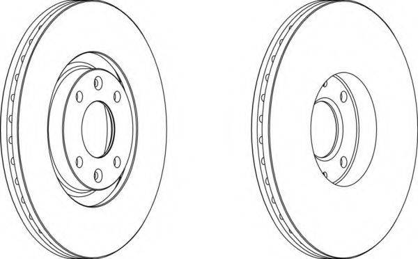 FERODO DDF1442 гальмівний диск