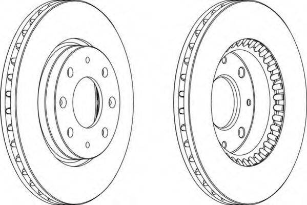 FERODO DDF1528 гальмівний диск