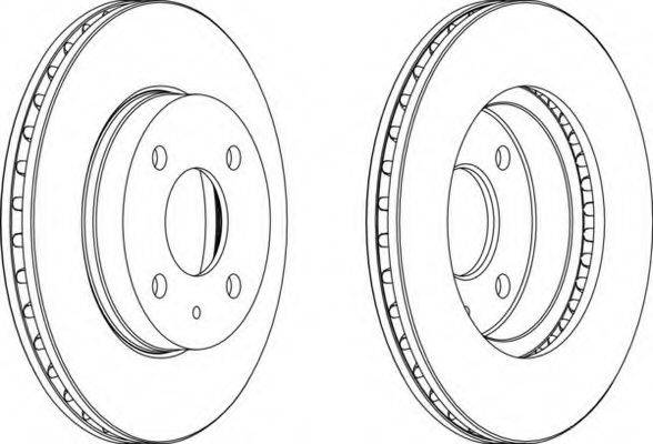 FERODO DDF157 гальмівний диск