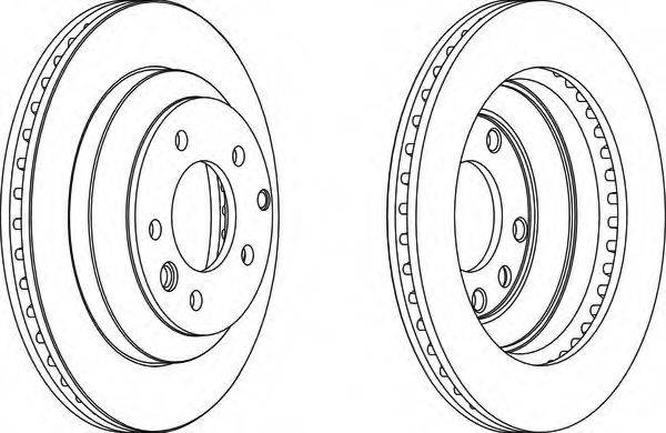 FERODO DDF1580C гальмівний диск