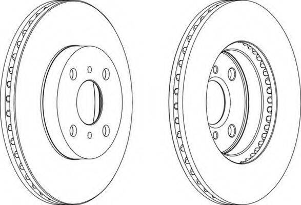 FERODO DDF1779 гальмівний диск