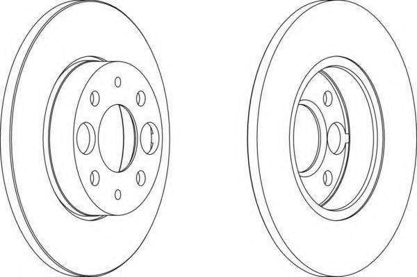 FERODO DDF219 гальмівний диск