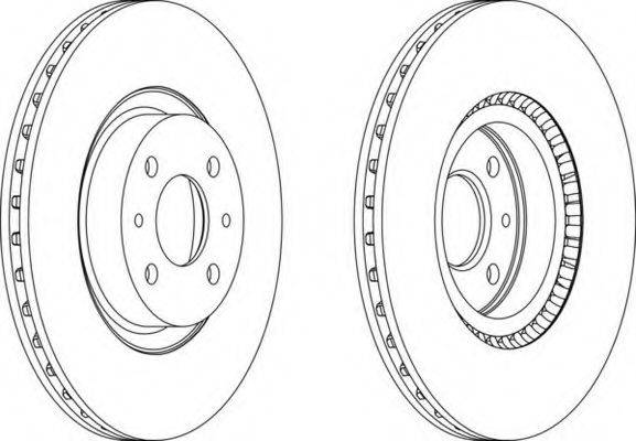 FERODO DDF220 гальмівний диск