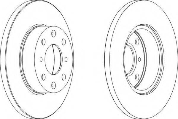 FERODO DDF285 гальмівний диск