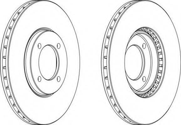 FERODO DDF299 гальмівний диск
