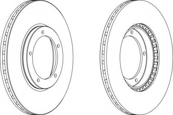 FERODO DDF312 гальмівний диск