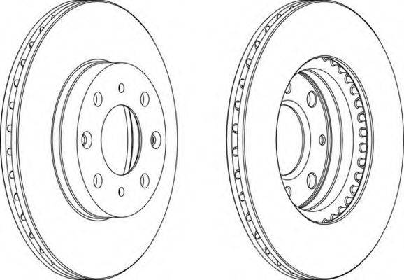 FERODO DDF377 гальмівний диск