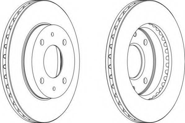 FERODO DDF390 гальмівний диск
