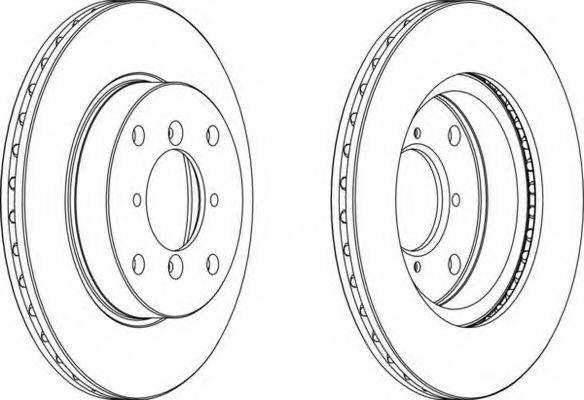FERODO DDF400 гальмівний диск