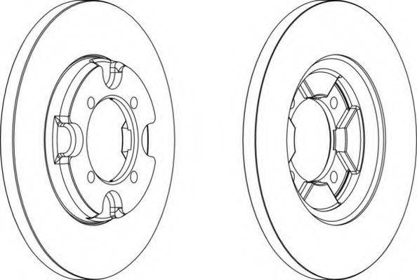 FERODO DDF531 гальмівний диск