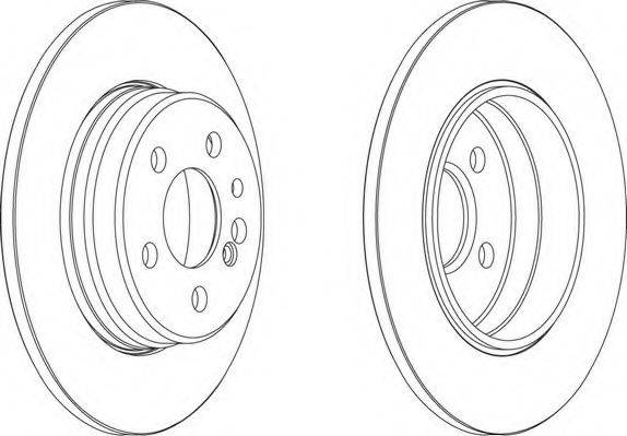 FERODO DDF560 гальмівний диск
