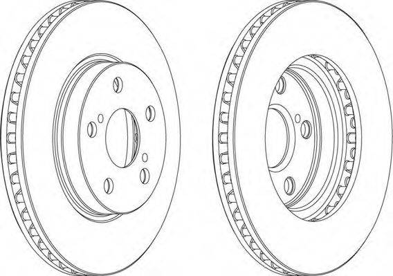 FERODO DDF620 гальмівний диск