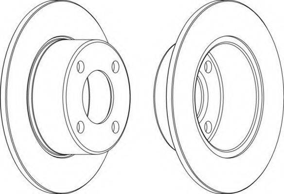 FERODO DDF625 гальмівний диск
