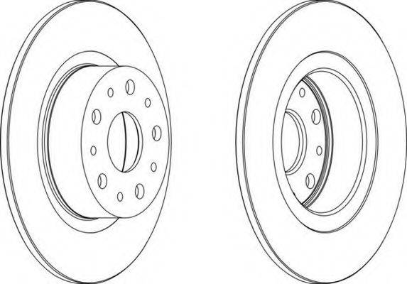 FERODO DDF805 гальмівний диск