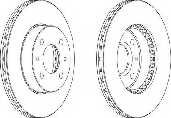 FERODO DDF867 гальмівний диск