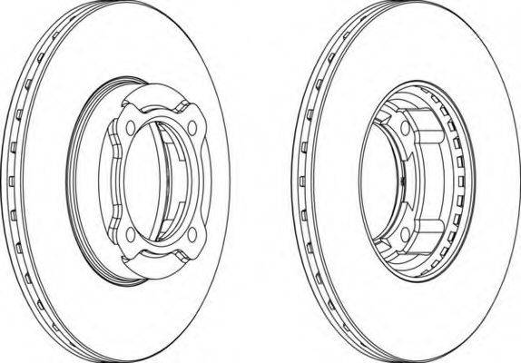 FERODO DDF941 гальмівний диск