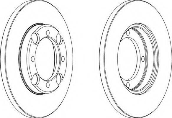 FERODO DDF947 гальмівний диск